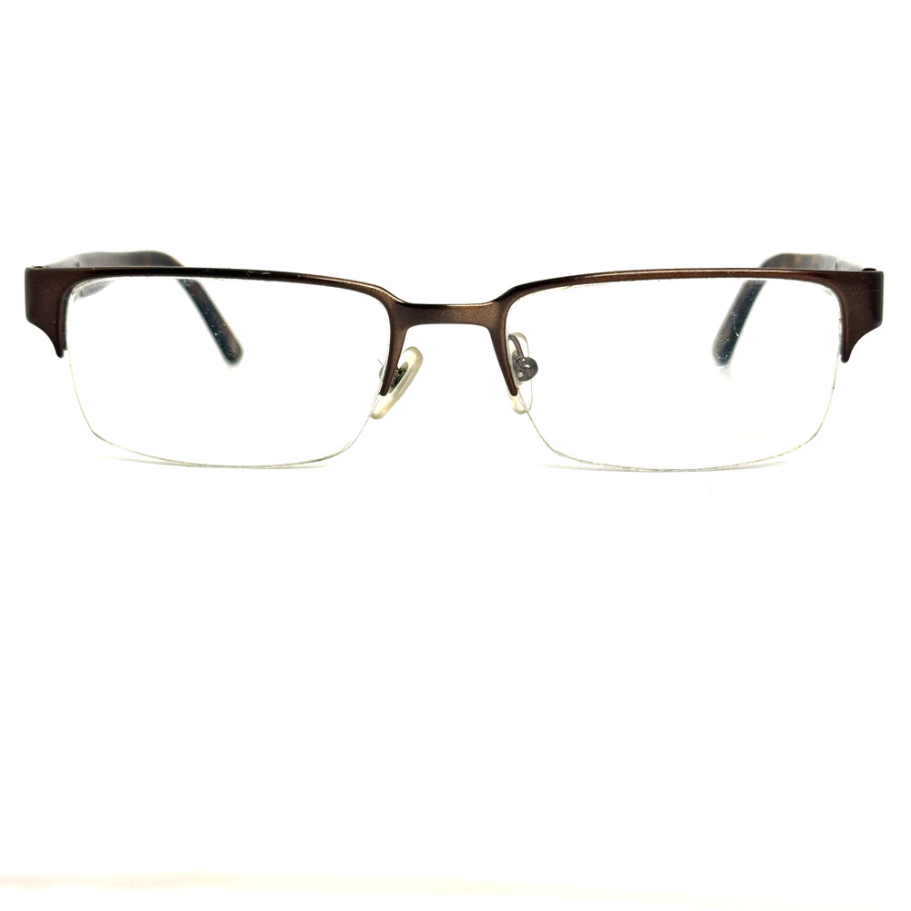 VERSACE 184 1269 Half rim Dark Brown/Tortoise Frame 53-18-140 H17244